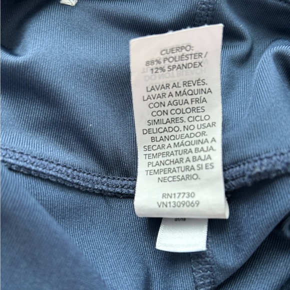 JoyLab Poppy Blue Red Tights Cropped Women’s Size Medium Great Condition - Picture 10 of 10